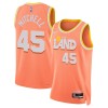 Maillot Basket Homme Cleveland Cavaliers Donovan Mitchell 2025-26 Nike City Edition Orange Swingman